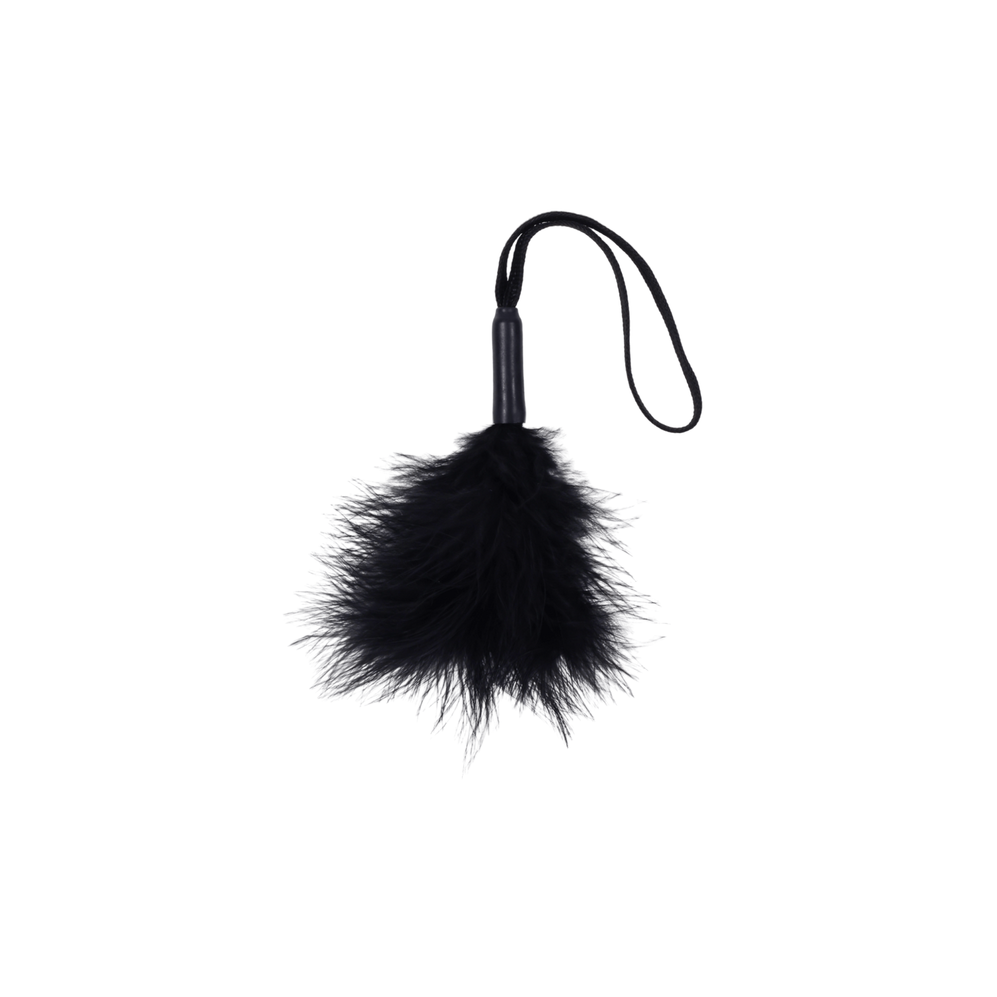 Peaches n' CreaMe Black Wrist Feather Tickler