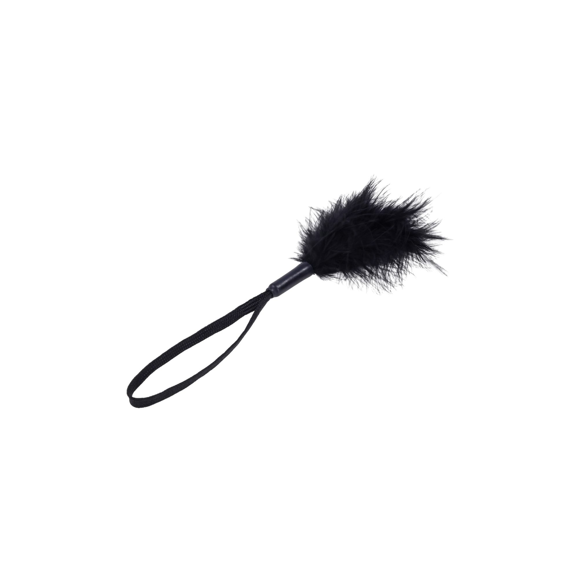 Peaches n' CreaMe Black Wrist Feather Tickler